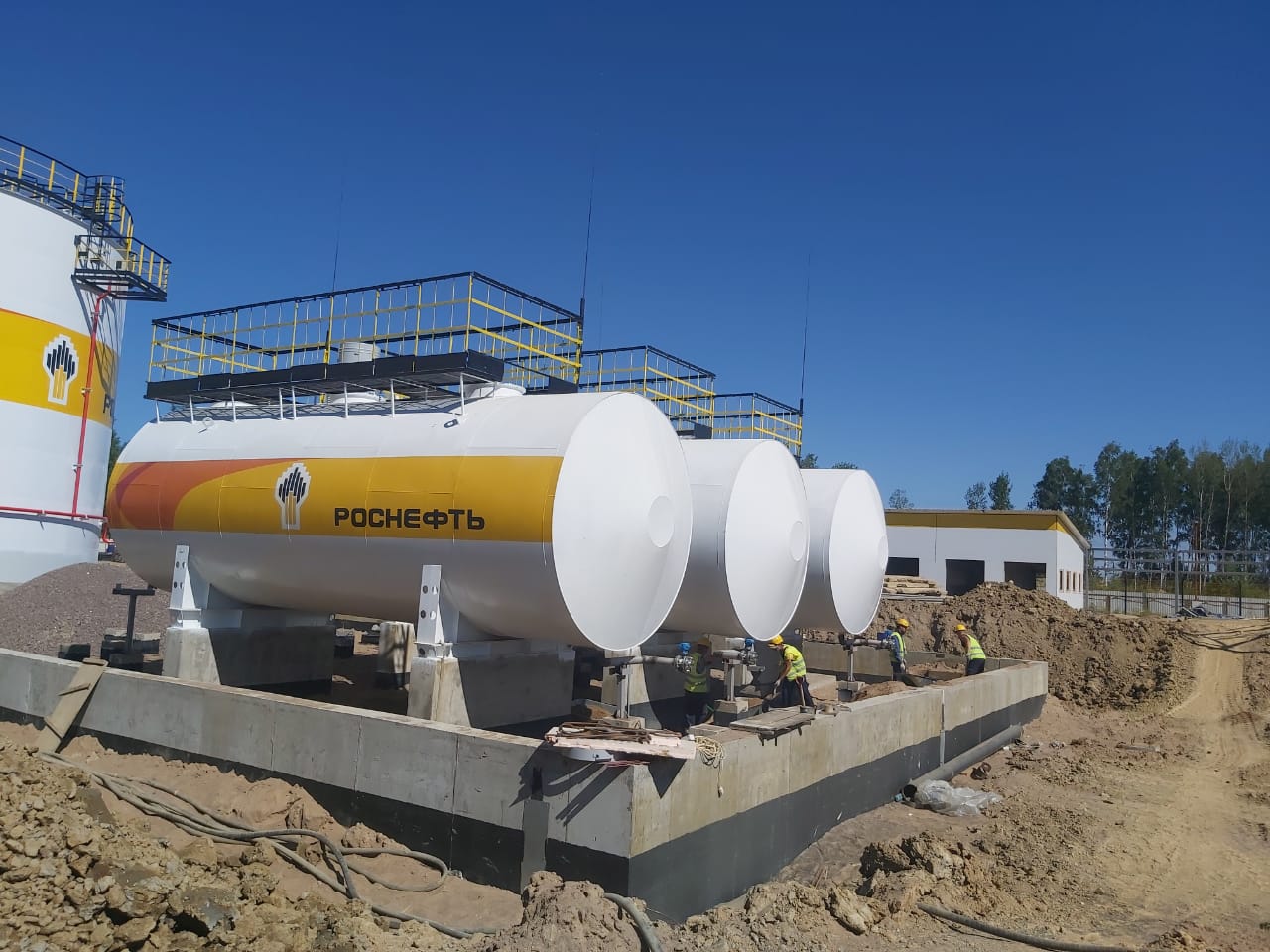 Роснефть ТЗК Пулково АКЗ под ТС1 внутри снаружи 2021 22