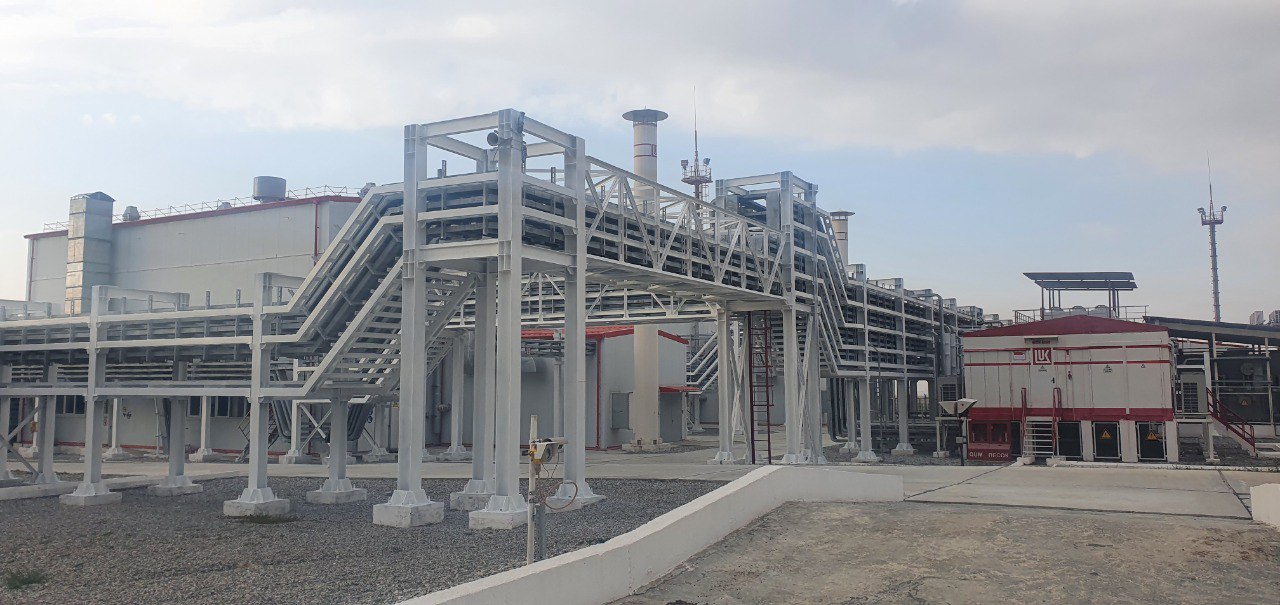 Огнестойкость эстакад нефтегаз Узбекистан