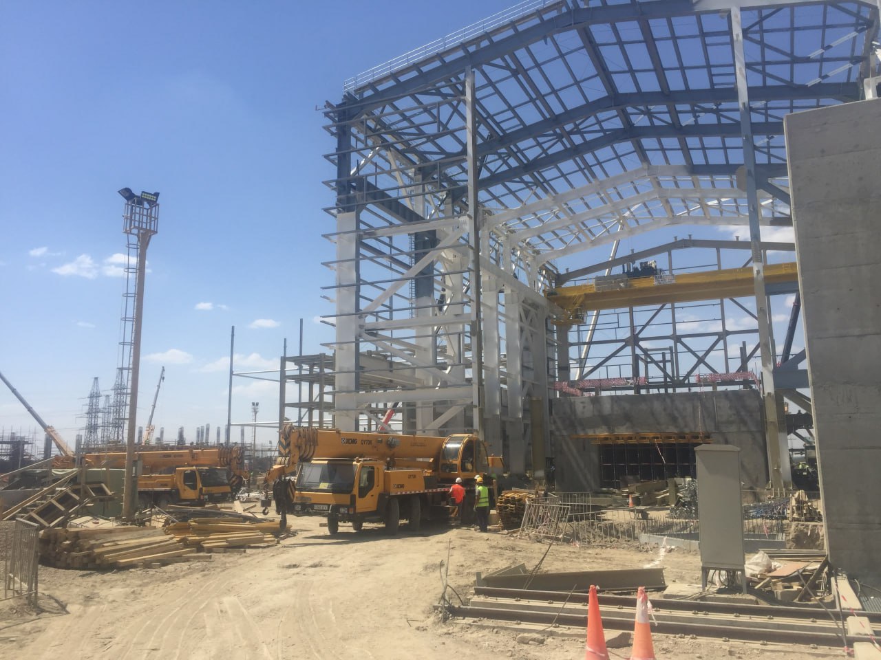 Покраска огнезащита сталь